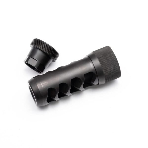 https3A2F2Fmedia.chattanoogashooting.com2Fimages2Fproduct2FAH419SW30BN58242FAH419SW30BN5824-1.jpg Area 419 Sidewinder Magnum Self Timing Muzzle Brake 30 cal Black Nitride 5/8-24