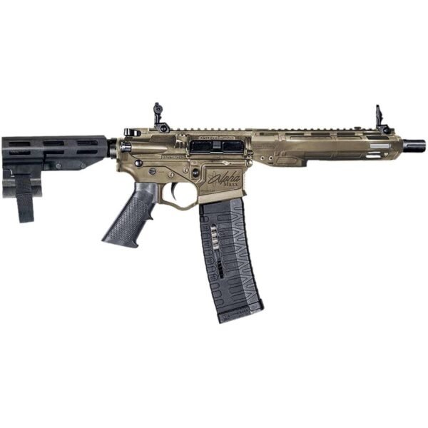https3A2F2Fmedia.chattanoogashooting.com2Fimages2Fproduct2FAKATIGAX5567MLCFDE2FAKATIGAX5567MLCFDE1.jpg ATI ALPHA MAXX HGA FDE Pistol 5.56mm 60rd Magazine 7.5'' Barrel 7'' M-LOK Handguard