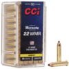 https3A2F2Fmedia.chattanoogashooting.com2Fimages2Fproduct2FCC00732FCC0073.jpg CCI V-MAX Rimfire Ammunition .22 WMR 30 gr Poly Tip V-Max 2200 fps 50/ct
