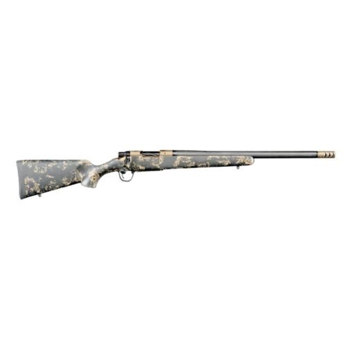 Christensen Arms Ridgeline FFT Rifle 7mm Backcountry 4rd Magazine 16.25" 5/8x24 Threaded Barrel Burnt Bronze Brown with Green and Tan