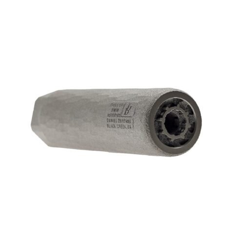 https3A2F2Fmedia.chattanoogashooting.com2Fimages2Fproduct2FED06140163092FED0614016309-1.jpg Daniel Defense NULL 9Ti Suppressor 9mm Luger 5.08" Mini-HUB