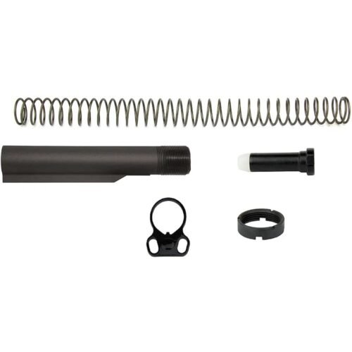 https3A2F2Fmedia.chattanoogashooting.com2Fimages2Fproduct2FEFMAR047H2A2FEFMAR047H2A-1.jpg TacFire H2 AR-10 Rifle Buffer Tube Kit Black