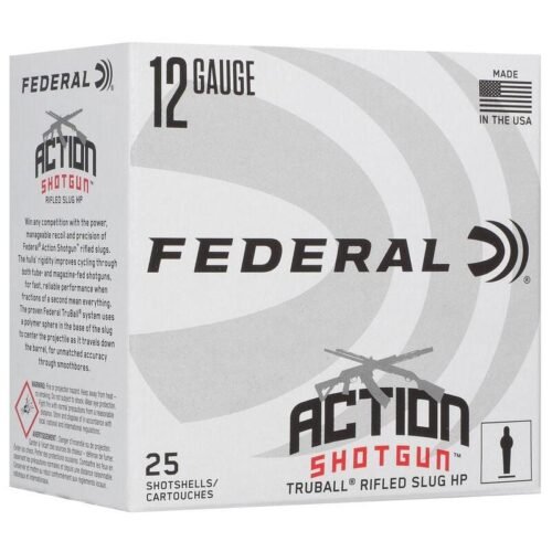 https3A2F2Fmedia.chattanoogashooting.com2Fimages2Fproduct2FFAAS12HLRS2FFAAS12HLRS1.jpg Federal Action Shotgun Truball Slug Shotshells 12ga 2-3/4" 438gr 1300 fps Slug 25/ct