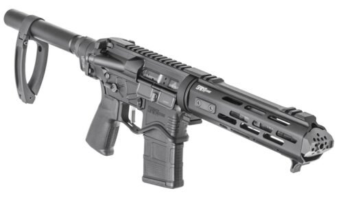 https3A2F2Fmedia.chattanoogashooting.com2Fimages2Fproduct2FFKSTEQ975556BX2FSTEQ975556BX_RA.jpg Springfield SAINT Edge EVAC Rapid Takedown Pistol 5.56m 20rd Magazine 7.5" Barrel w/Brace