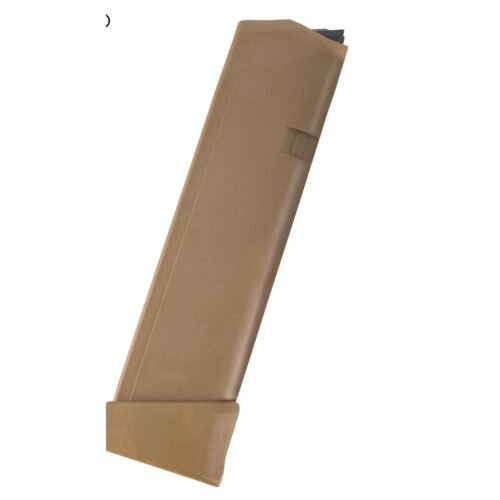 https3A2F2Fmedia.chattanoogashooting.com2Fimages2Fproduct2FGL474882FGL47488.jpg Glock Gen5 Factory Magazine G17 G17L G19 G19X G26 G34 9mm Luger Coyote 19/rd