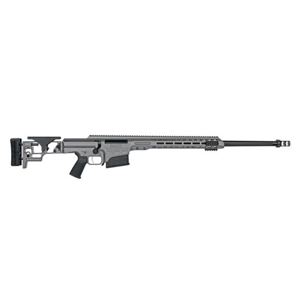 https3A2F2Fmedia.chattanoogashooting.com2Fimages2Fproduct2FGX184832FGX18483.jpg Barrett MRAD Folding Stock Rifle .338 Norma Magnum 10rd Magazine(2) 26'' Fluted Barrel Tungsten Grey Finish