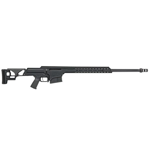 https3A2F2Fmedia.chattanoogashooting.com2Fimages2Fproduct2FGX185052FGX18505.jpg Barrett SMR MRAD Fixed Stock Rifle .338 Norma Magnum 10rd Magazine(1) 26'' Fluted Barrel Black Finish