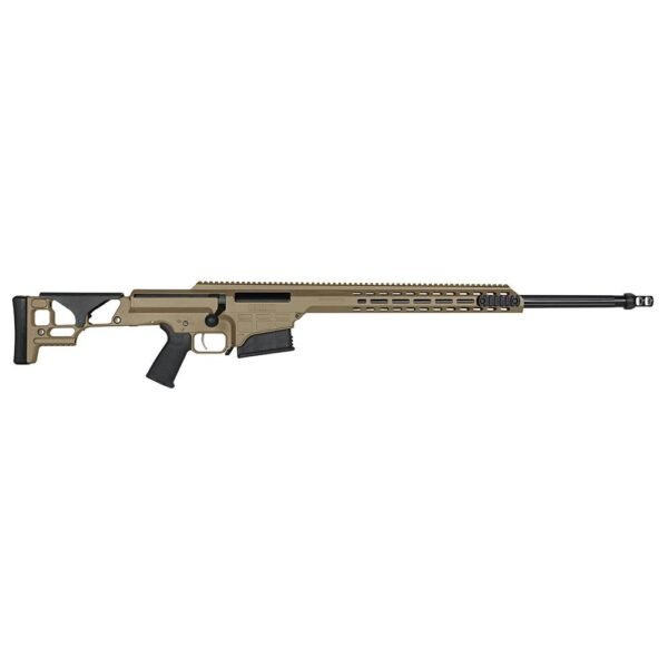 https3A2F2Fmedia.chattanoogashooting.com2Fimages2Fproduct2FGX185152FGX18515.jpg Barrett SMR MRAD Fixed Stock Rifle .308 Win 10rd Magazine(1) 24' Fluted Barrel FDE Finish
