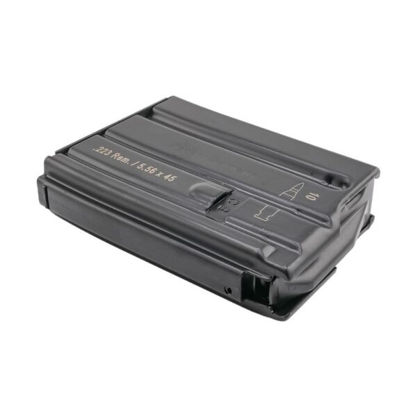https3A2F2Fmedia.chattanoogashooting.com2Fimages2Fproduct2FHZ235642S2FHZ235642S-1.jpg H&K MR556 Rifle Magazine Black Steel 5.56mm 10/rd