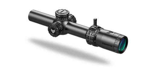 https3A2F2Fmedia.chattanoogashooting.com2Fimages2Fproduct2FIQARH18241M2FSwampfoxArrowhead_3.png Swampfox Arrowhead LPVO Series Rifle Scope 1-8x24 30mm SFP IR Red MOA Black