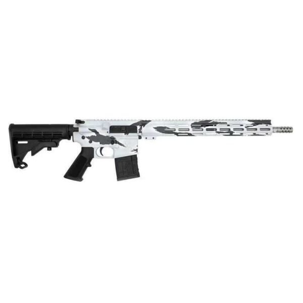 https3A2F2Fmedia.chattanoogashooting.com2Fimages2Fproduct2FIQGL15223SSPSNO2FIQGL15223SSPSNO-1.jpg GLFA .223 Wylde Rifle .223 Wylde 30rd Magazine 16" Threaded Barrel Snow Camo Stainless Steel with 15.25" Handguard