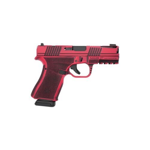https3A2F2Fmedia.chattanoogashooting.com2Fimages2Fproduct2FIRBROFLP9MMRB2FIRBROFLP9MMRB-1.jpg Black Rain Ordnance Frontline+ Handgun 9mm Luger 15rd Magazine 3.75" Barrel Firehouse Red Battleworn