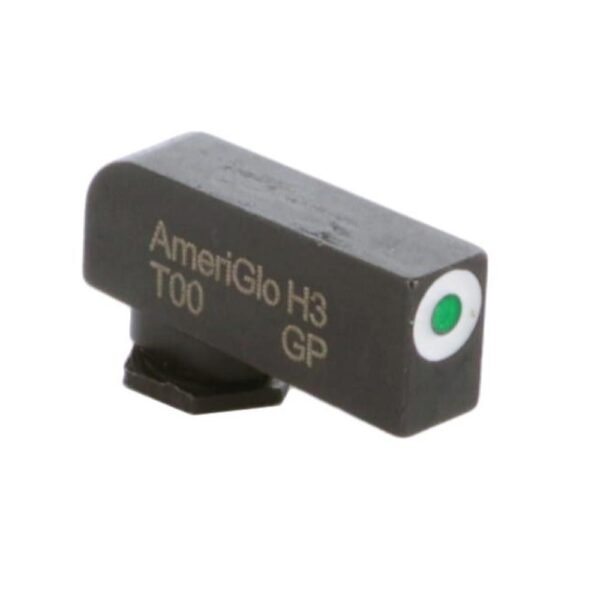 https3A2F2Fmedia.chattanoogashooting.com2Fimages2Fproduct2FKQGL1122001252FKQGL112200125.jpg Ameriglo Green Tritium White Outline Stock Front .200in H .125in W Glock
