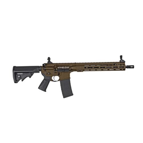 https3A2F2Fmedia.chattanoogashooting.com2Fimages2Fproduct2FLJICMKIIR5PBC14S2FLJICMKIIR5PBC14S1.jpg LWRC ICMKII SBR 5.56mm 30rd Magazine 14" Barrel Patriot Brown **NFA Item**