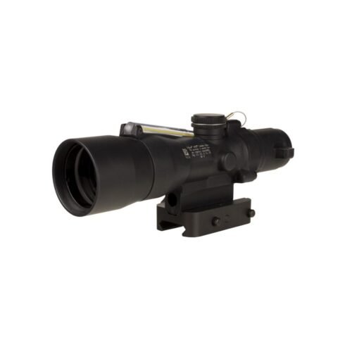 https3A2F2Fmedia.chattanoogashooting.com2Fimages2Fproduct2FTR4003812FTR400381.jpg Trijicon Compact ACOG 3x30 Rifle Scope Amber Crosshair 300BLK 115/220gr. Illuminated Black