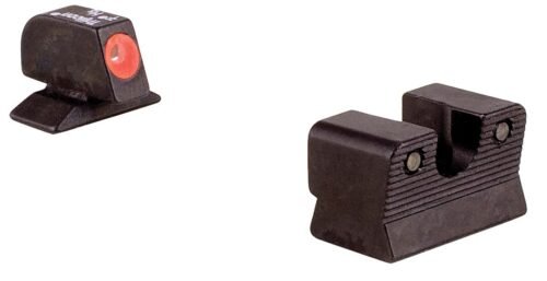 https3A2F2Fmedia.chattanoogashooting.com2Fimages2Fproduct2FTRBE113O2FTRBE113O.jpg Trijicon Beretta 92/96A HD Night Sight Set - Orange Front Outline