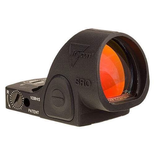https3A2F2Fmedia.chattanoogashooting.com2Fimages2Fproduct2FTRSRO25000032FTRSRO2500003.jpg Trijicon SRO Red Dot Sight 5.0 MOA Red Dot Adjustable LED