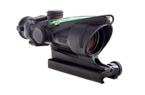 https3A2F2Fmedia.chattanoogashooting.com2Fimages2Fproduct2FTRTA31C14132FTRTA31C1413.jpg Trijicon BAC ACOG 4x32mm Scope - Dual Illuminated Green Crosshair 300 BLK Reticle w/ TA51 Mount