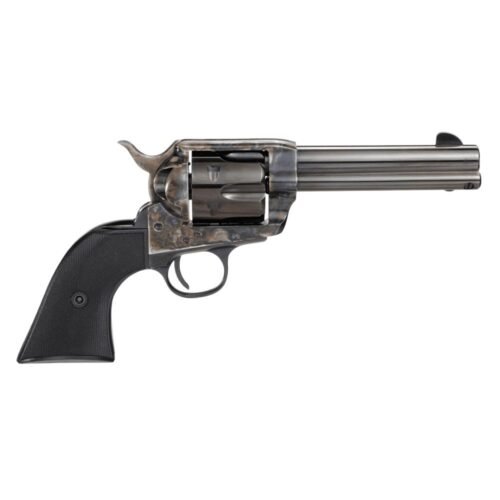 https3A2F2Fmedia.chattanoogashooting.com2Fimages2Fproduct2FTU2001092FTU200109-1.jpg Taylors & Company TC9 1873 Single Action Handgun 9mm Luger 6rd Capacity 4.75" Barrel Black Army Checkered Grip