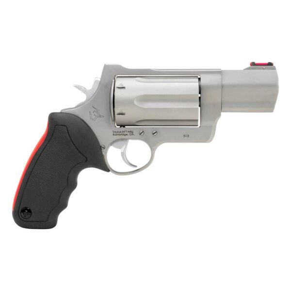 https3A2F2Fmedia.chattanoogashooting.com2Fimages2Fproduct2FTX2513039D2FTX2513039D2.jpg Taurus Raging Judge Handgun .45 Colt/410ga/454 Casull 6rd Capacity 3" Barrel Stainless Steel Frame
