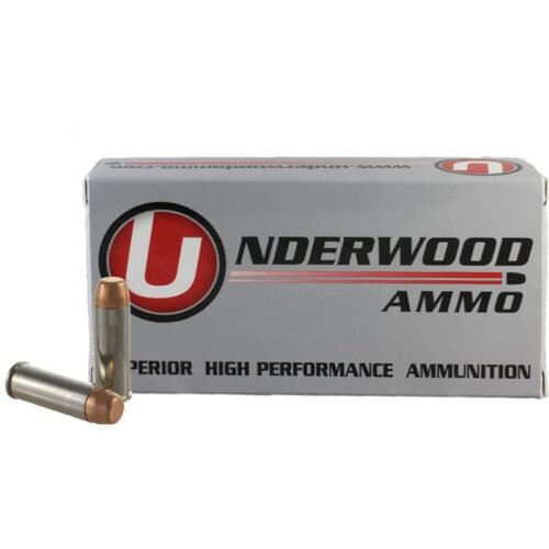 https3A2F2Fmedia.chattanoogashooting.com2Fimages2Fproduct2FUB4322FUB4321.jpg Underwood Handgun Ammunition .45 Colt 250gr FMJ 960 fps 50/ct