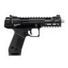 https3A2F2Fmedia.chattanoogashooting.com2Fimages2Fproduct2FUKJB22TACMET102FUKJB22TACMET151.jpg Beretta B22 Jaguar SAO Handgun .22 LR 10rd Magazines(2) 5.25" Threaded Tact Metal Barrel Black Frame