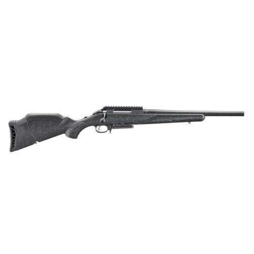 https3A2F2Fmedia.chattanoogashooting.com2Fimages2Fproduct2FUR469952FUR46995.jpg Ruger American GII Patrol Rifle .308 Win 3rd Capacity 16.1'' Threaded Barrel Black Splatter Stock
