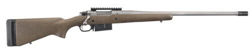 https3A2F2Fmedia.chattanoogashooting.com2Fimages2Fproduct2FUR471972FUR47197.jpg Ruger Hawkeye Long Range Hunter 6.5 PRC 3rd Magazine 22" Barrel Black/Brown Stock