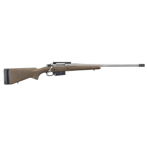 https3A2F2Fmedia.chattanoogashooting.com2Fimages2Fproduct2FUR471982FUR47198-1.jpg Ruger Hawkeye Long Range Hunter 6.5 Creedmoor 5rd Magazine 22" Barrel Black/Brown Stock