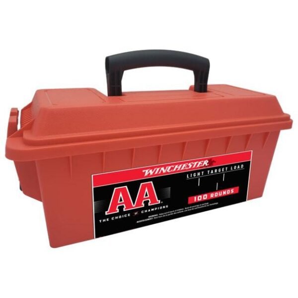 https3A2F2Fmedia.chattanoogashooting.com2Fimages2Fproduct2FWNAA128AC2FWNAAHA127AC.jpg Winchester AA Light Target Shotshells 12 ga 2-3/4" 1-1/8 oz #8 100/ct(Ammo Can)