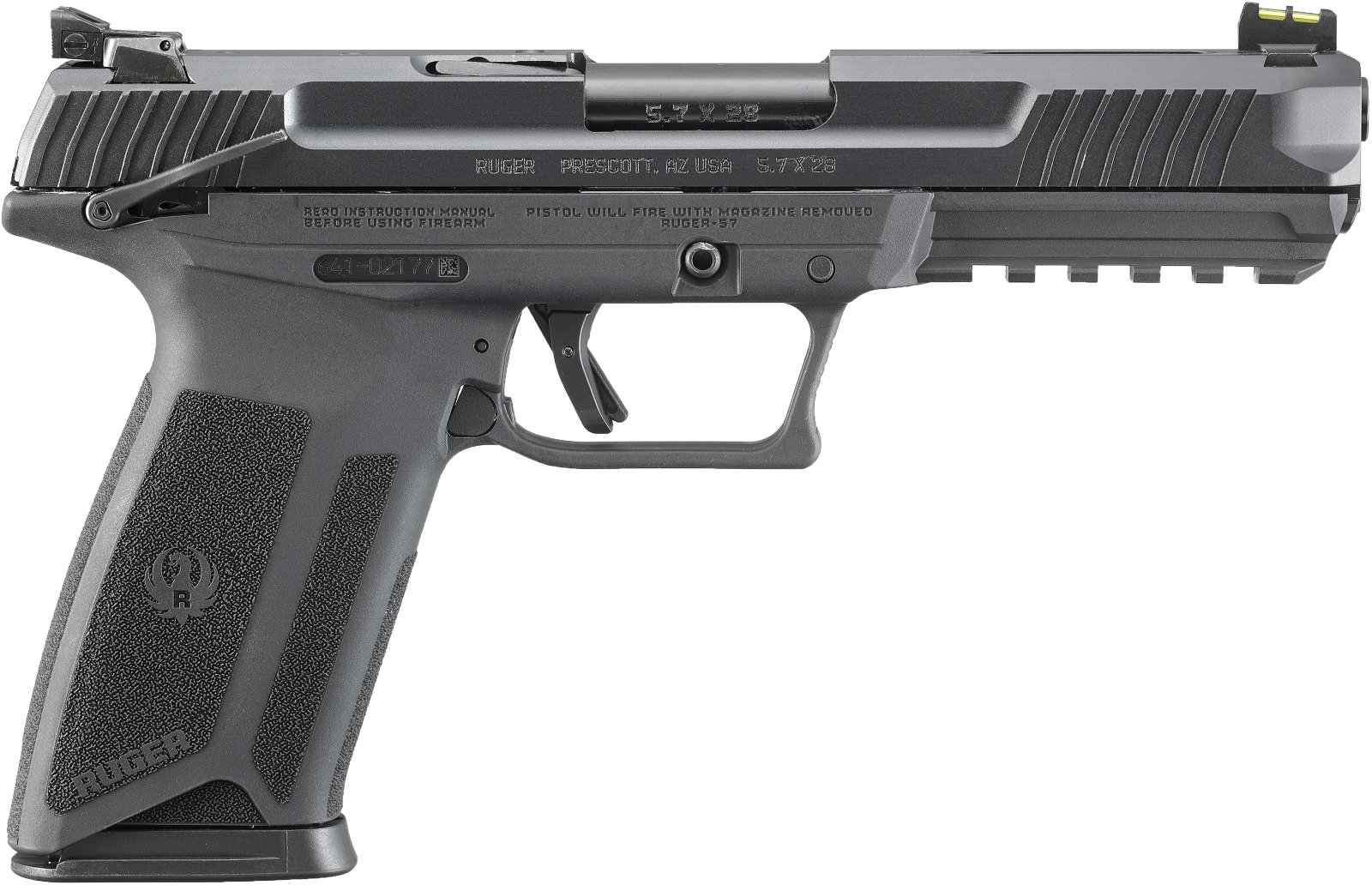 RUG 57 SA PST 5.7 BLK 10RD
