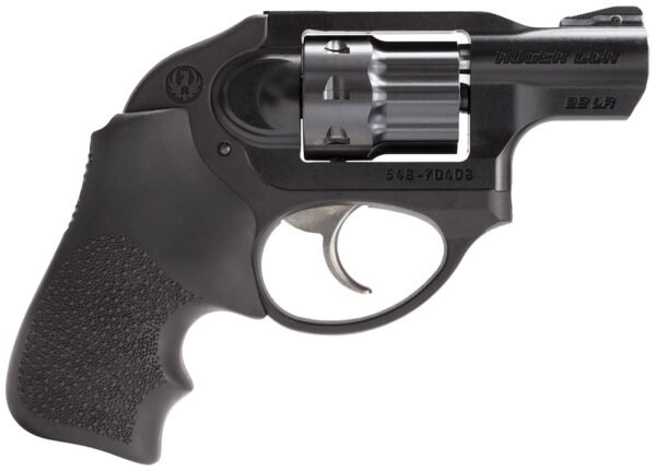 736676054107-1.jpg RUGER LCR 22LR BL/HOGUE GRP 8RD DAO