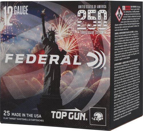 ATGL12US8USA.jpg FEDERAL 12GA 2.75" 1-1/8OZ #8 - 1145FPS 250RD CASE LT 250ANV
