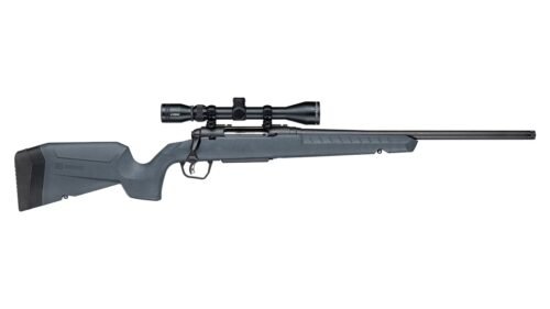 Axis2XPGRY.jpg SAVAGE ARMS AXIS 2 XP 350LEG BL/GRY 18" TB
