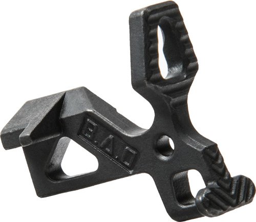 BAD025389.jpg BATTLE ARMS ENHANCE BOLT CATCH - CAST STEEL BLACK