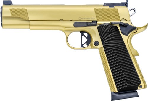 G440194_1.jpg CHIAPPA 1911 EMPIRE GRADE - 45ACP 5" FS 8RD G10 GRIP GOLD
