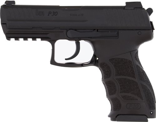 G81001086_LEFT.jpg HK P30 V3 DA/SA TRIGGER 9MM - 3.85" 1-17 1-20 MAG BLACK