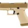 GLOCK 43X 9MM 15RD TWO TONE TAN
