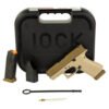 GLOCK 43X 9MM 15RD TWO TONE TAN