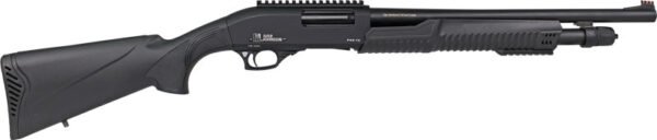 IVER JOHNSON PUMP 12GA 3" 18" - BLUED SYNTHETIC