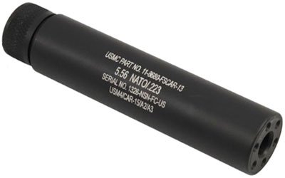 Z1326.jpg GUNTEC AR15 SLIP OVER FAKE - SUPPRESSOR BLACK