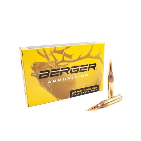 https3A2F2Fmedia.chattanoogashooting.com2Fimages2Fproduct2FBB528102FSB52810.jpg Berger Elite Hunter Rifle Ammunition 7mm PRC 175gr HPBT 2950 fps 20/ct