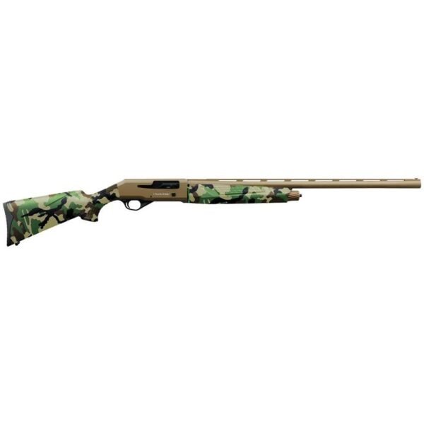 https3A2F2Fmedia.chattanoogashooting.com2Fimages2Fproduct2FCH9303282FCH930328.jpg Charles Daly 601 Semi-Auto Shotgun 12ga 4rd 28" Barrel Woodlands Camo/FDE
