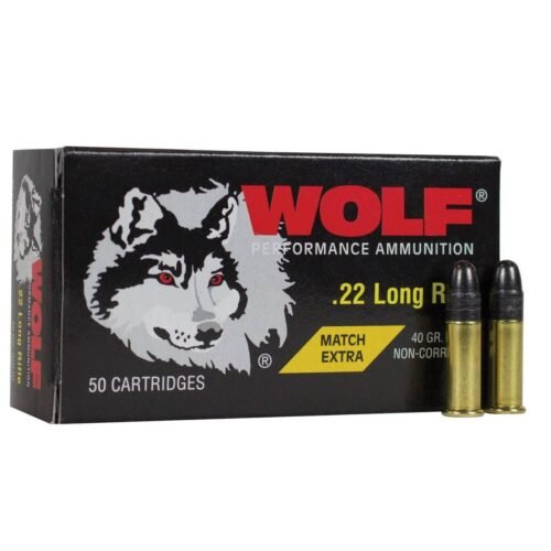 https3A2F2Fmedia.chattanoogashooting.com2Fimages2Fproduct2FDZ22XTRA2FDZ22XTRA.jpg Wolf Match Extra Rimfire Ammunition .22 LR 40 gr RN 1050 fps 50/ct (BY ELEY)