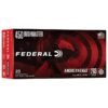 https3A2F2Fmedia.chattanoogashooting.com2Fimages2Fproduct2FFAAE450BM2FFAAE450BM1.jpg Federal American Eagle Rifle Ammunition .450 Bushmaster 260gr FMJ 2040 fps 20/ct