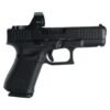 https3A2F2Fmedia.chattanoogashooting.com2Fimages2Fproduct2FGLUV1950203VIRI2Fglock_19_v_9mm_fxd_5_5_comm_15rd_usa_w_iridian_rfx35_green_dot_gluv1950203viri_0003_Right.jpg Glock V-Series Model 19 Handgun 9mm Luger 15rd Magazines (3) 4.02" Barrel Black Viridian RFX35 Green Dot US Made