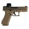 https3A2F2Fmedia.chattanoogashooting.com2Fimages2Fproduct2FGLUV1950703XDFEND2Fglock_19x_v_9mm_gns_comm_17rd_vortex_defender_enclosed_optic_gluv1950703xdfend_0003_Right.jpg Glock V-Series Model 19 Handgun 9mm Luger 15rd Magazines (3) 4.02" Barrel FDE Vortex Defender US Made