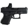 Glock V-Series Model 26 Handgun 9mm Luger 10rd Magazines (3) 3.43" Barrel Black US Made w/Viridian RFX35 Green Dot