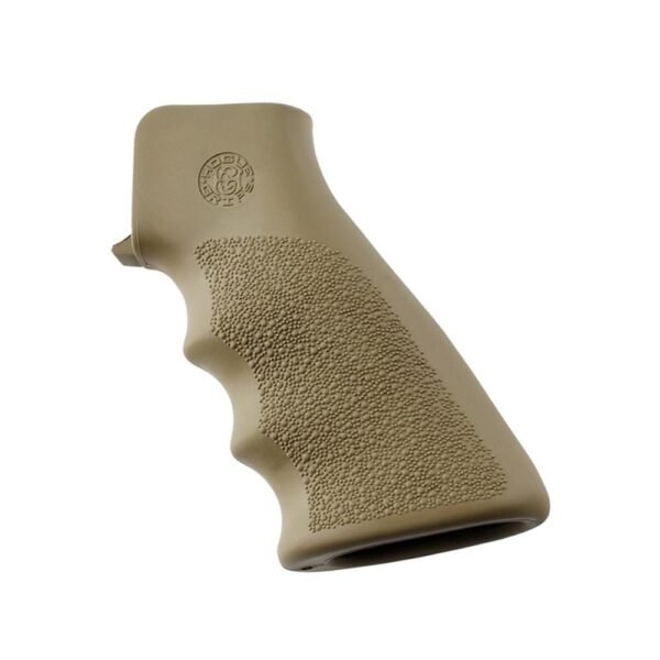 https3A2F2Fmedia.chattanoogashooting.com2Fimages2Fproduct2FHA150032FHA15003-1.jpg Hogue AR-15/M-16 Rubber Grip with Finger Grooves Desert Tan