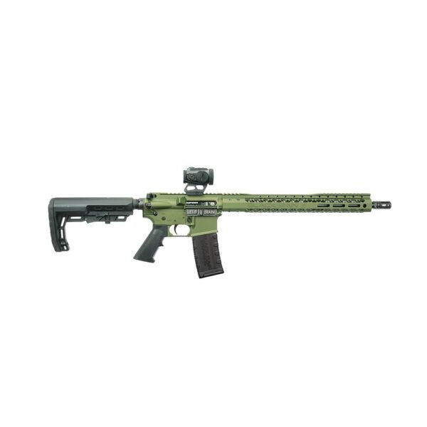 https3A2F2Fmedia.chattanoogashooting.com2Fimages2Fproduct2FIRBROCSSI25OPT12FIRBROCSSI25OPT1_2.jpg Black Rain Ordnance BRO Spec 15 w/Zerotech Trace Red Dot Rifle 5.56mm 30rd Magazine(1) 16" Barrel Bullfrog Finish